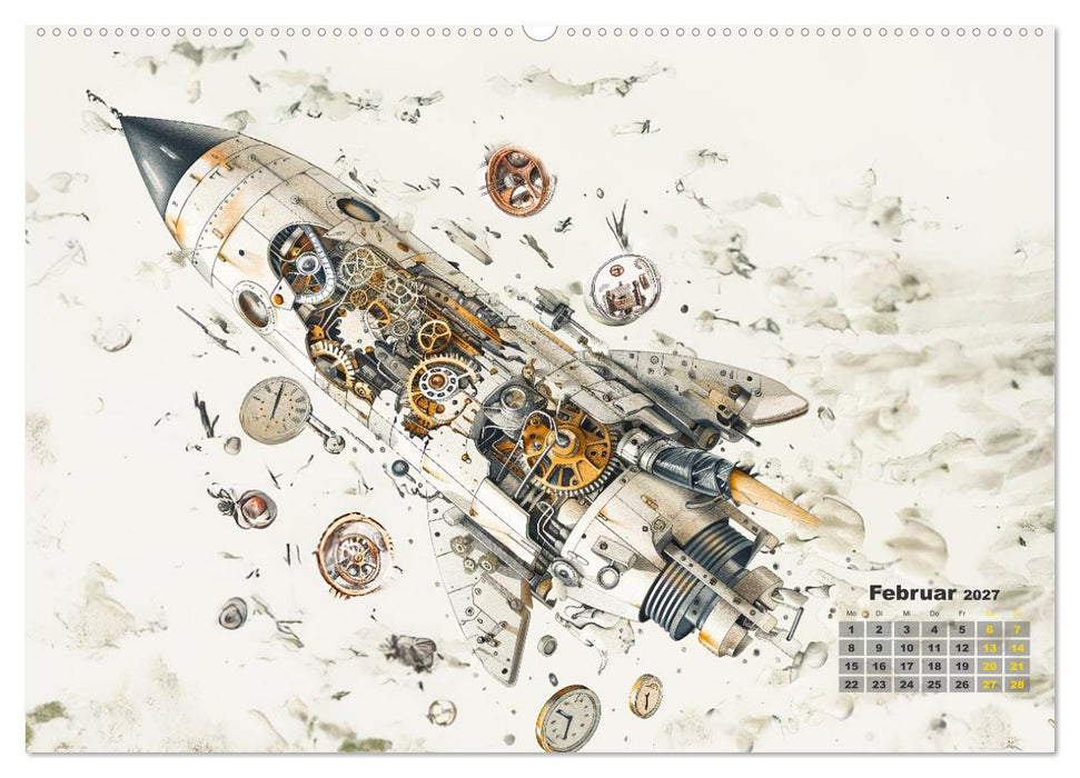 Der Uhrmacher des Unwahrscheinlichen (CALVENDO Wandkalender 2027)