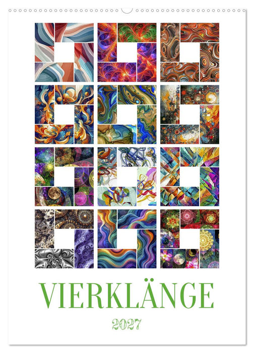 Vierklänge (CALVENDO Wandkalender 2027)