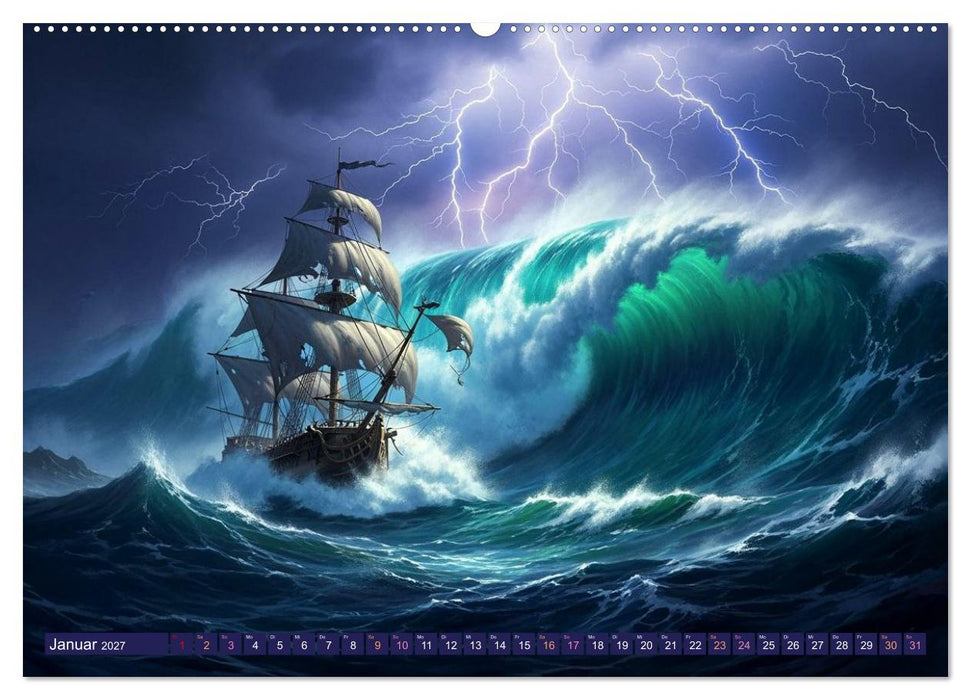 Nyorana – Die verborgene Insel (CALVENDO Premium Wandkalender 2027)