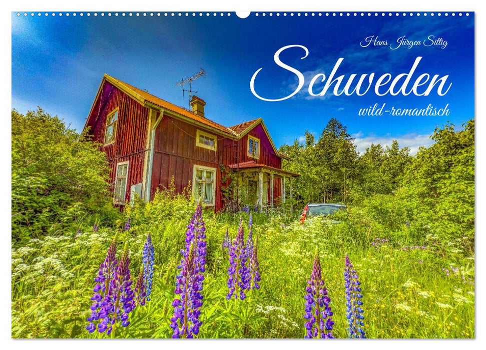SCHWEDEN wild-romantisch (CALVENDO Wandkalender 2027)