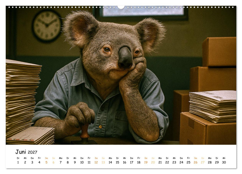 Dienst nach Vorschrift (CALVENDO Wandkalender 2027)