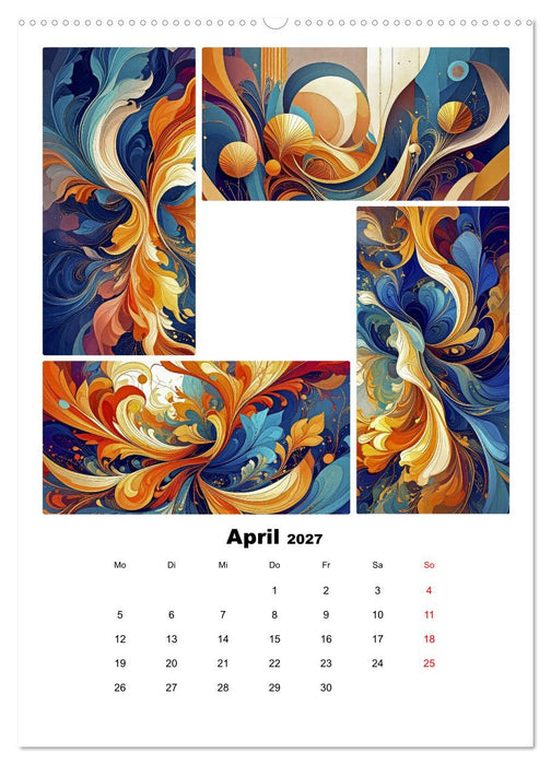 Vierklänge (CALVENDO Premium Wandkalender 2027)