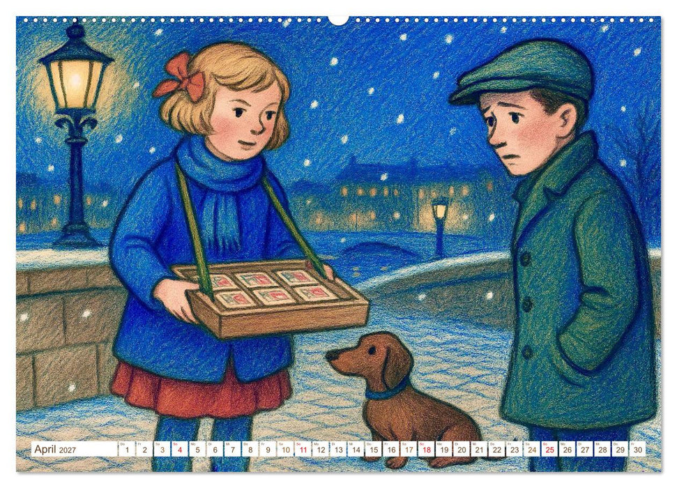 Erich Kästner (CALVENDO Premium Wandkalender 2027)