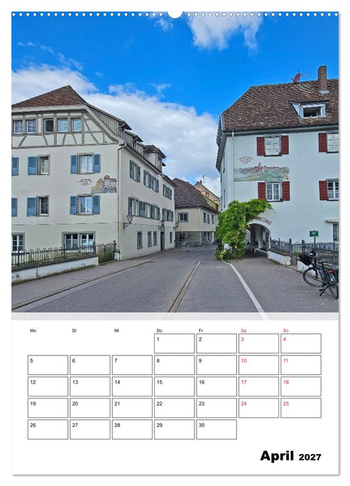 Bodenseeradweg - Auf dem Bodensee durch 3 Länder (CALVENDO Premium Wandkalender 2027)