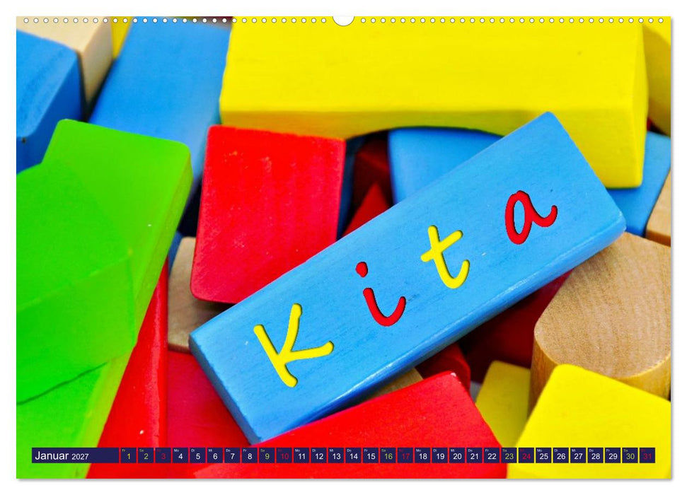 Traumberuf - Erzieher:innen in der Kinderkrippe (CALVENDO Wandkalender 2027)