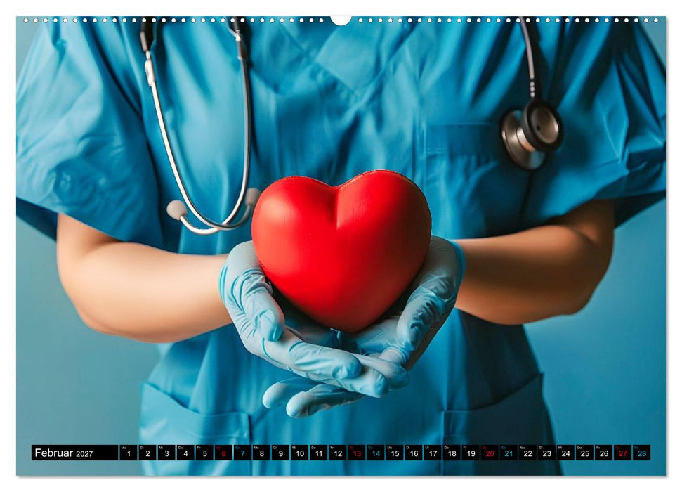 Im Dienst der Gesundheit - Krankenpflege (CALVENDO Wandkalender 2027)