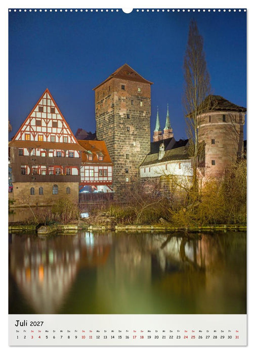 Nürnberg - Die faszinierende historische Altstadt (CALVENDO Premium Wandkalender 2027)