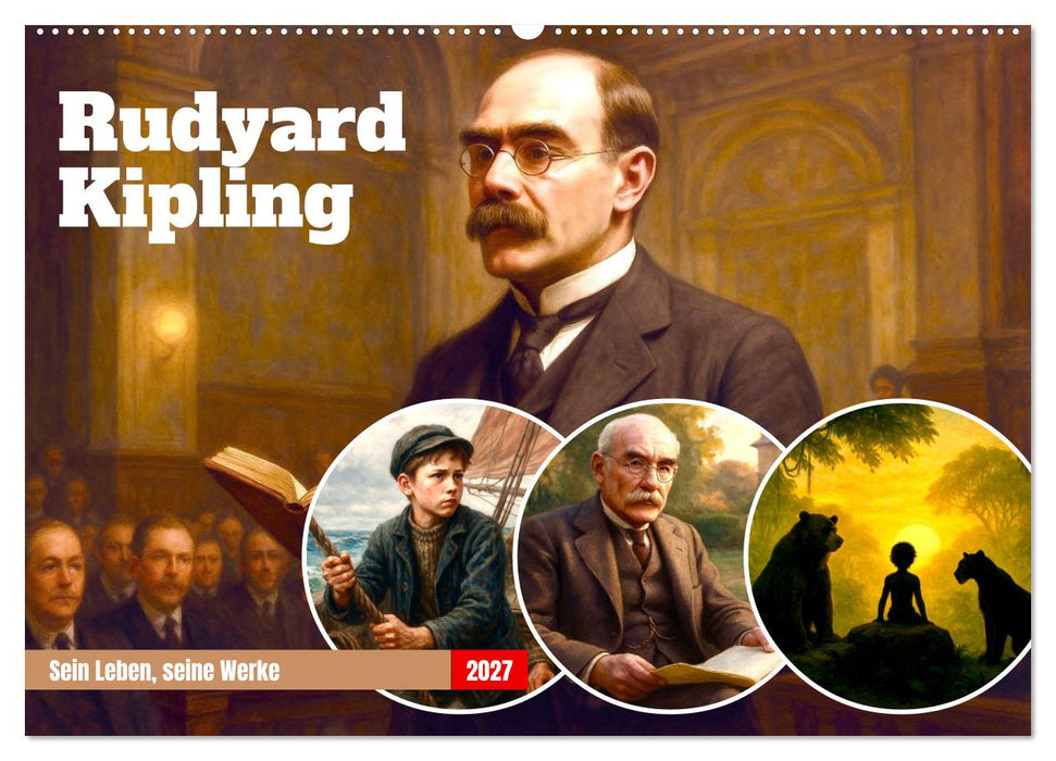 Rudyard Kipling (CALVENDO Wandkalender 2027)