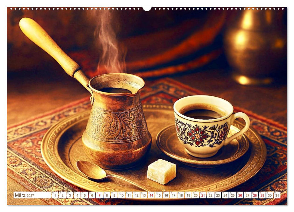 Heißer Kaffee (CALVENDO Premium Wandkalender 2027)