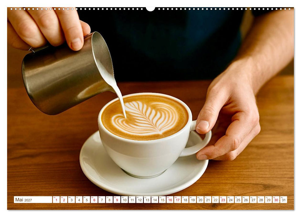 Heißer Kaffee (CALVENDO Premium Wandkalender 2027)