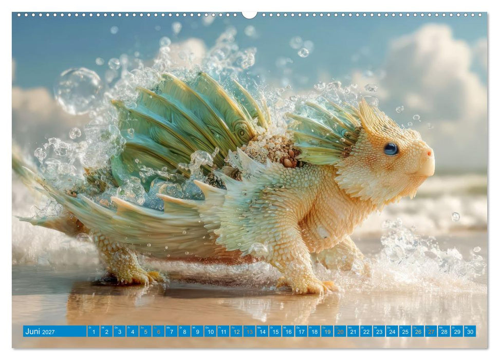 Tierisch hybride Schönheiten - Kreaturen (CALVENDO Wandkalender 2027)