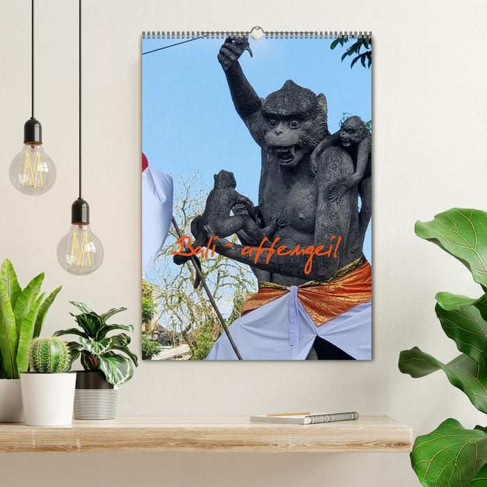 Bali - affengeil (CALVENDO Wandkalender 2027)