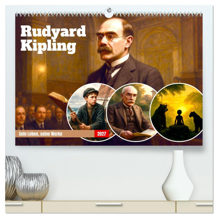 Rudyard Kipling (CALVENDO Premium Wandkalender 2027)