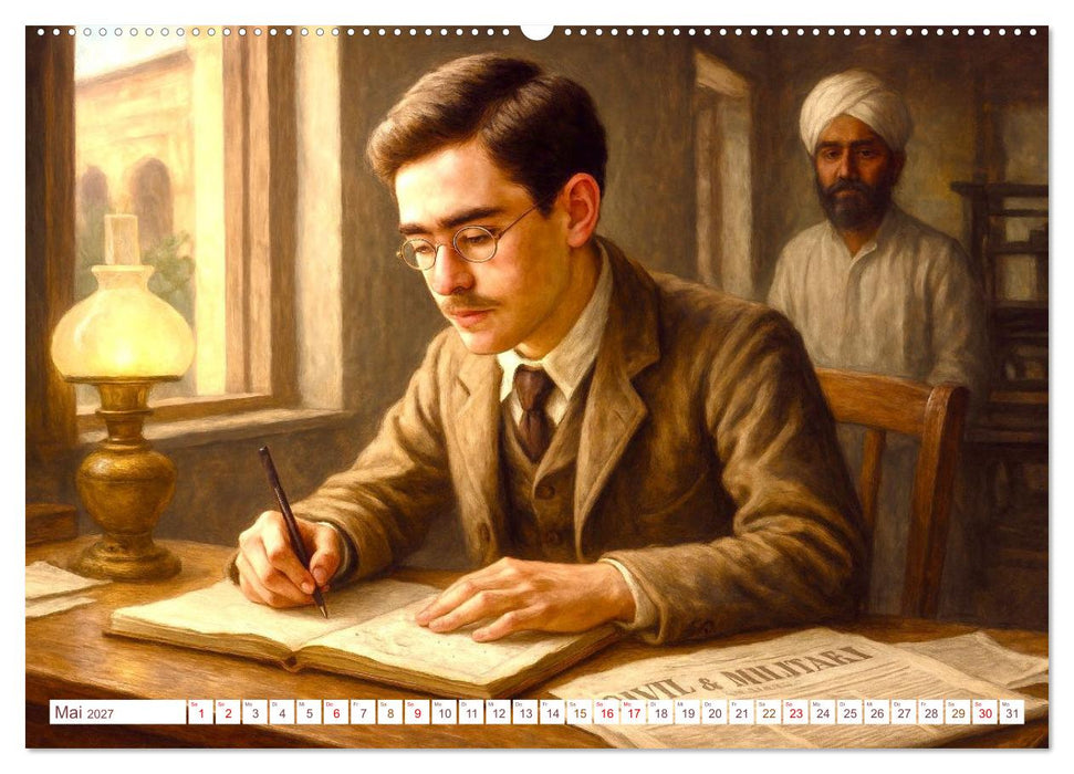 Rudyard Kipling (CALVENDO Premium Wandkalender 2027)
