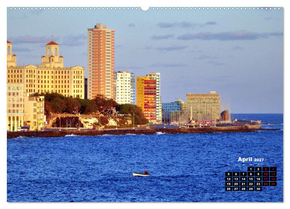 Pescadores - Fischer in Havanna (CALVENDO Wandkalender 2027)