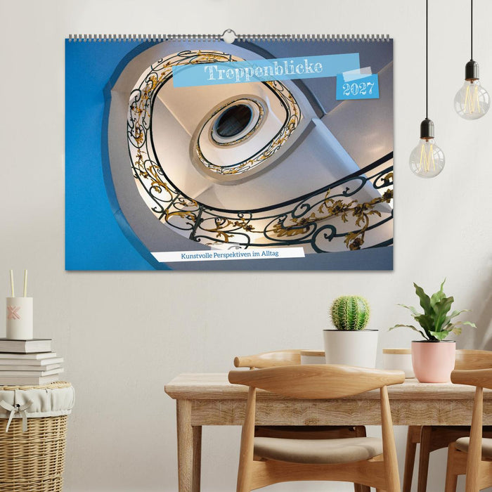 Treppenblicke – Kunstvolle Perspektiven im Alltag (CALVENDO Wandkalender 2027)