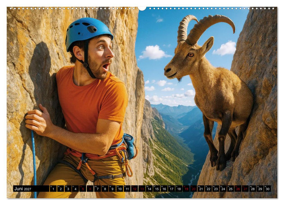 Lach dich durch den Feierabend – Alltagssatire für Berufstätige (CALVENDO Wandkalender 2027)
