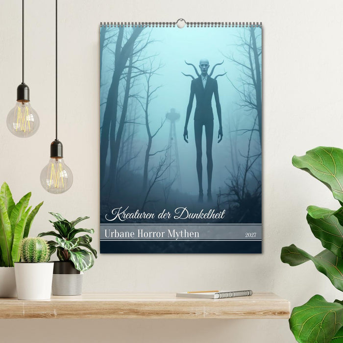 Kreaturen der Dunkelheit - Urbane Horror Mythen (CALVENDO Wandkalender 2027)