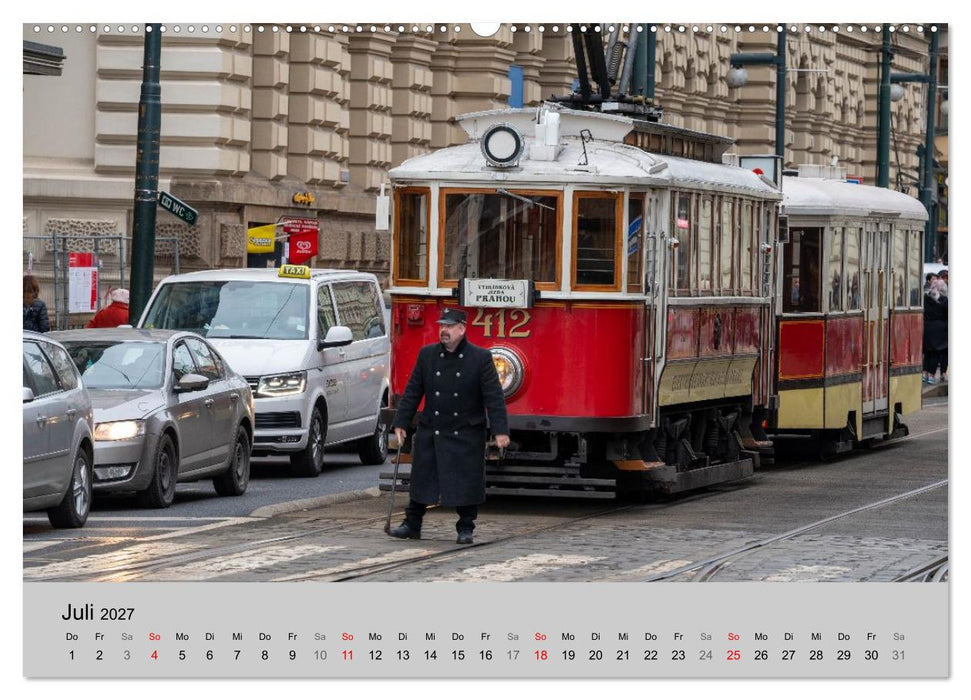 Straßenbahnklassiker auf Schienen (CALVENDO Premium Wandkalender 2027)