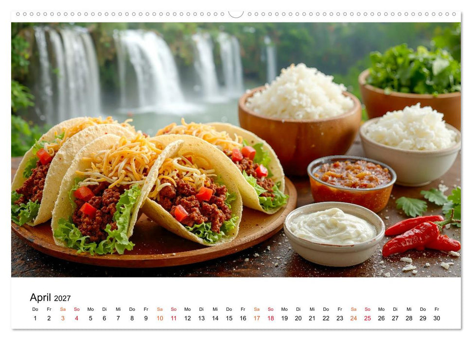 Fastfood einfach lecker (CALVENDO Wandkalender 2027)