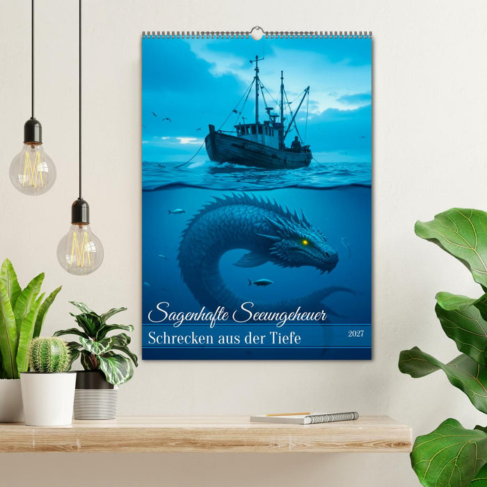 Sagenhafte Seeungeheuer - Schrecken aus der Tiefe (CALVENDO Wandkalender 2027)