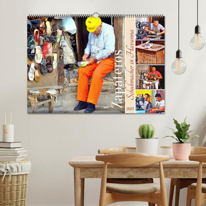 Zapateros - Schuhmacher in Havanna (CALVENDO Wandkalender 2027)