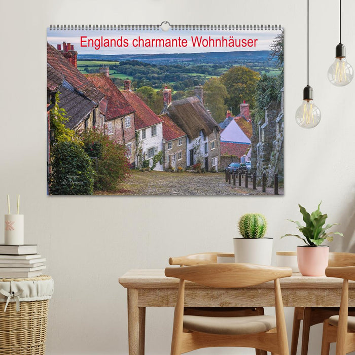 Englands charmante Wohnhäuser (CALVENDO Wandkalender 2027)