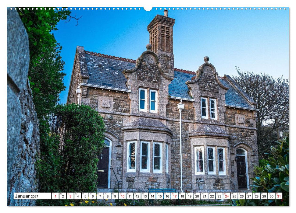 Englands charmante Wohnhäuser (CALVENDO Wandkalender 2027)
