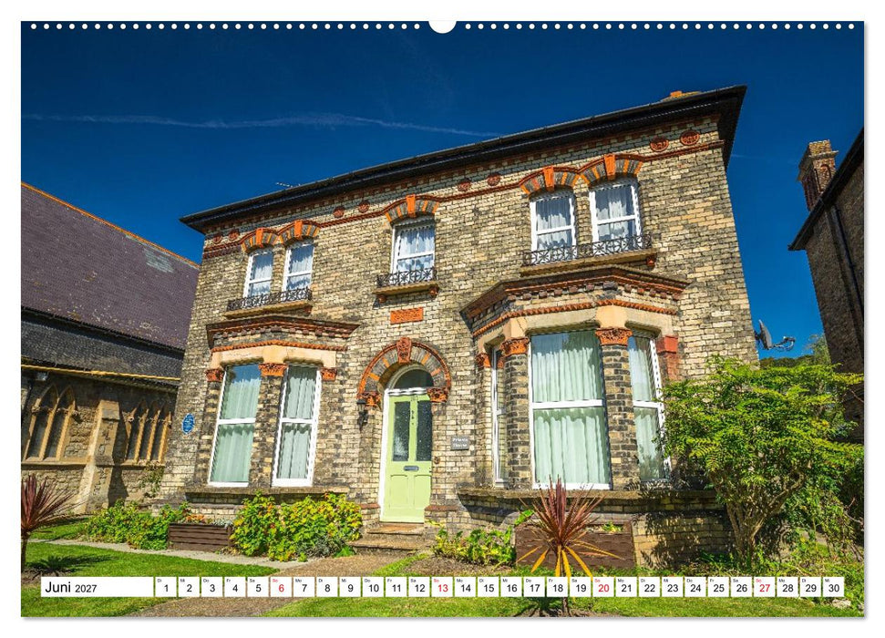 Englands charmante Wohnhäuser (CALVENDO Wandkalender 2027)