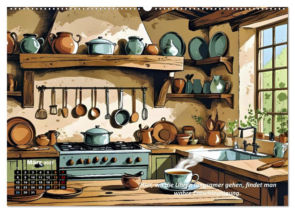 Cottage und Landleben (CALVENDO Premium Wandkalender 2027)