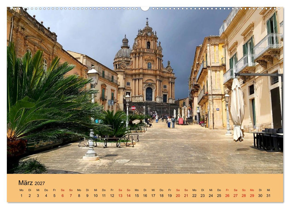 Sizilien und die Liparischen Inseln (CALVENDO Premium Wandkalender 2027)