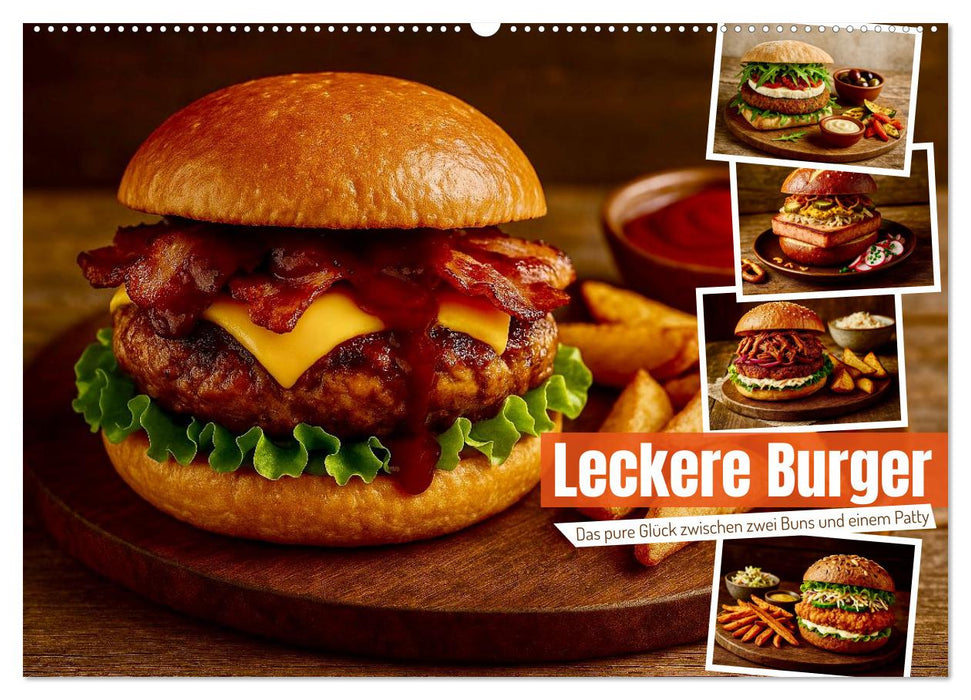 Leckere Burger (CALVENDO Wandkalender 2027)