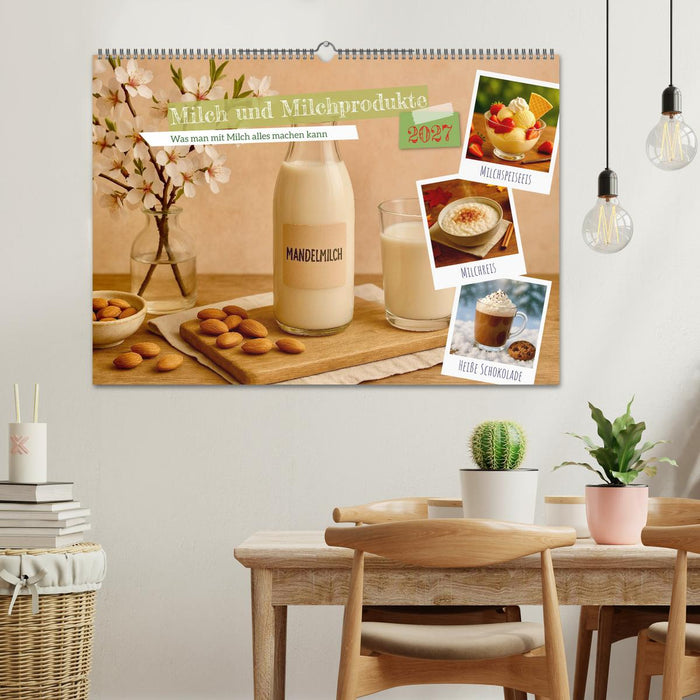 Milch und Milchprodukte (CALVENDO Wandkalender 2027)
