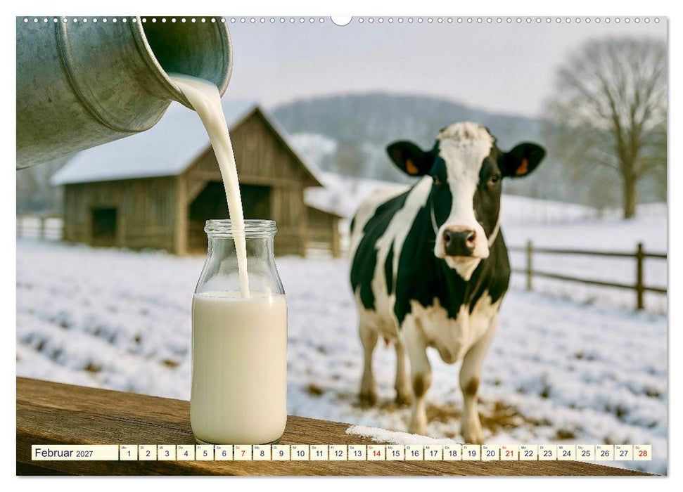 Milch und Milchprodukte (CALVENDO Wandkalender 2027)