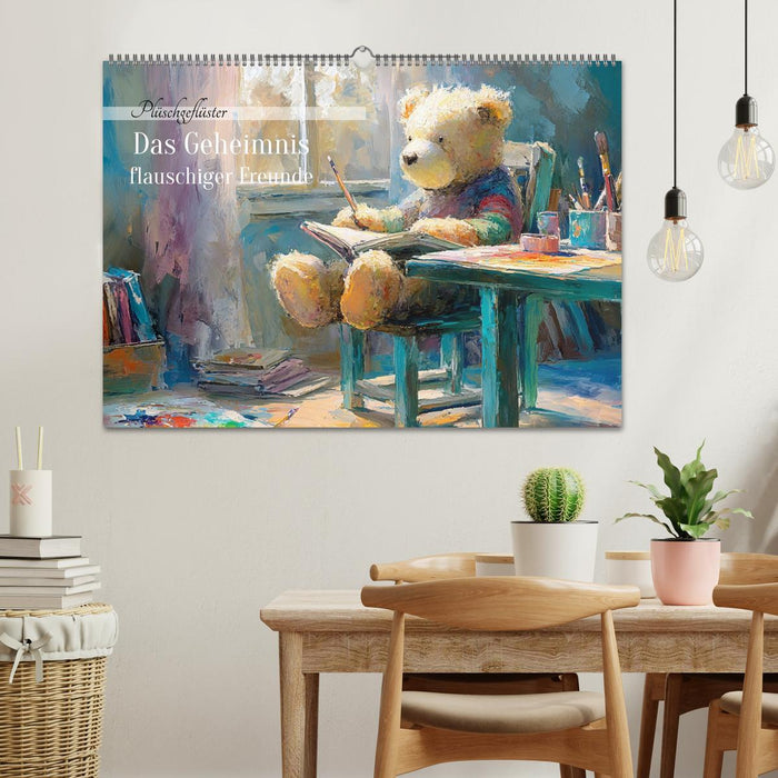 Das geheime Leben flauschiger Freunde (CALVENDO Wandkalender 2027)