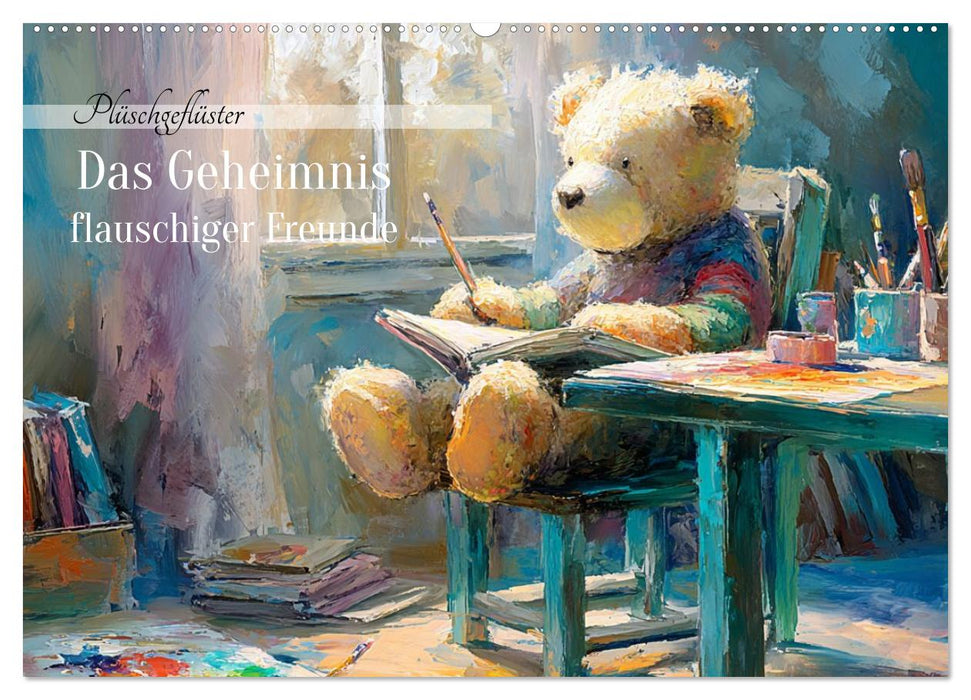 Das geheime Leben flauschiger Freunde (CALVENDO Wandkalender 2027)