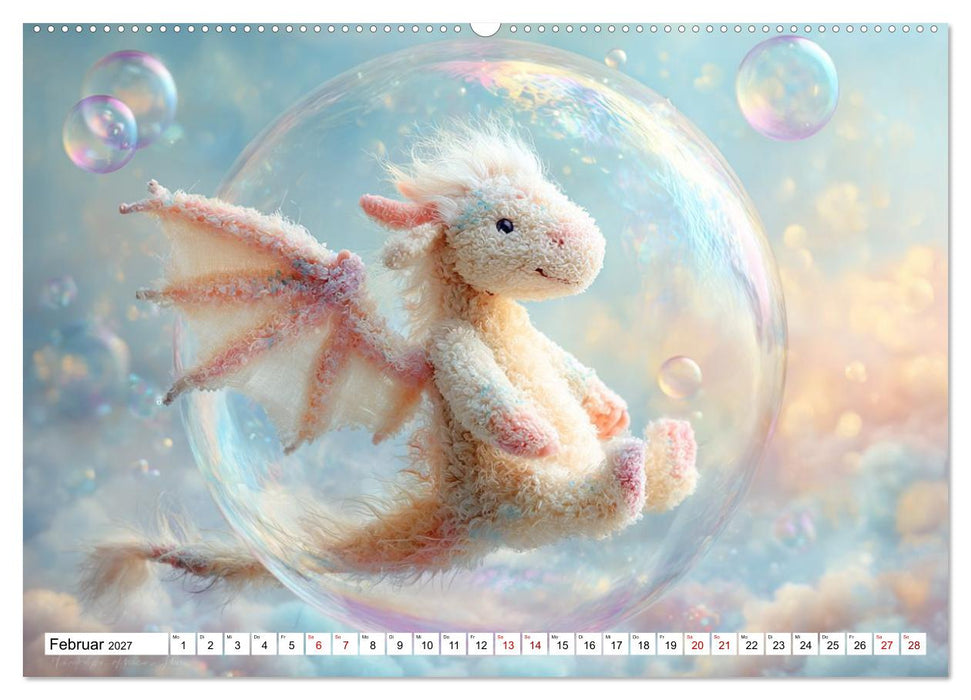 Das geheime Leben flauschiger Freunde (CALVENDO Wandkalender 2027)