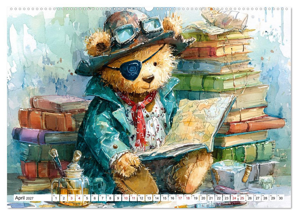 Das geheime Leben flauschiger Freunde (CALVENDO Wandkalender 2027)
