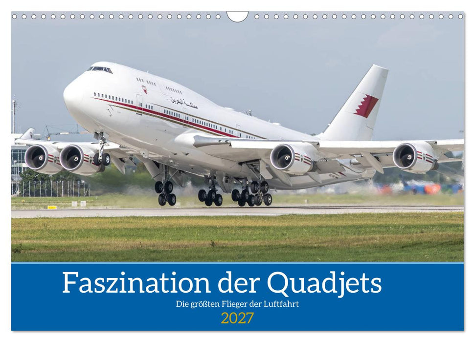 Die Faszination der Quadjets (CALVENDO Wandkalender 2027)