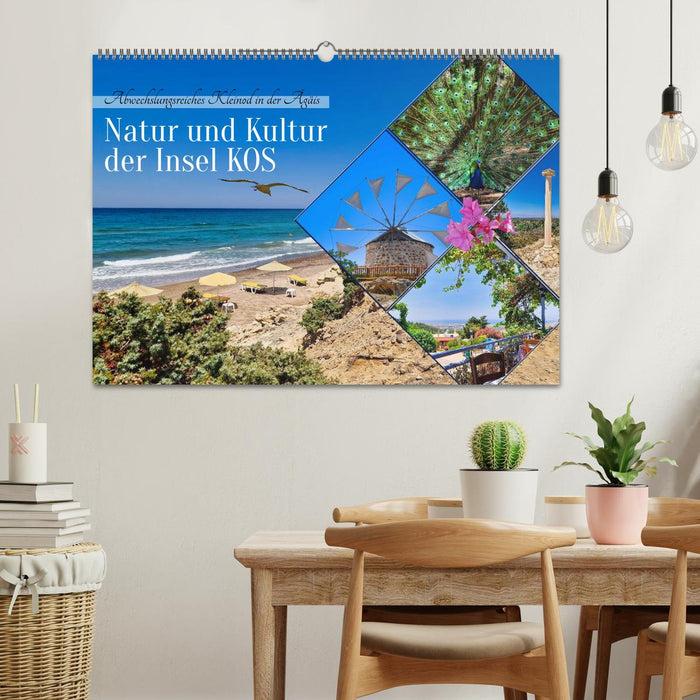 Natur und Kultur der Insel Kos (CALVENDO Wandkalender 2027)