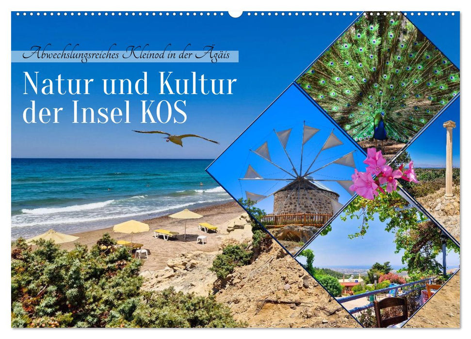 Natur und Kultur der Insel Kos (CALVENDO Wandkalender 2027)