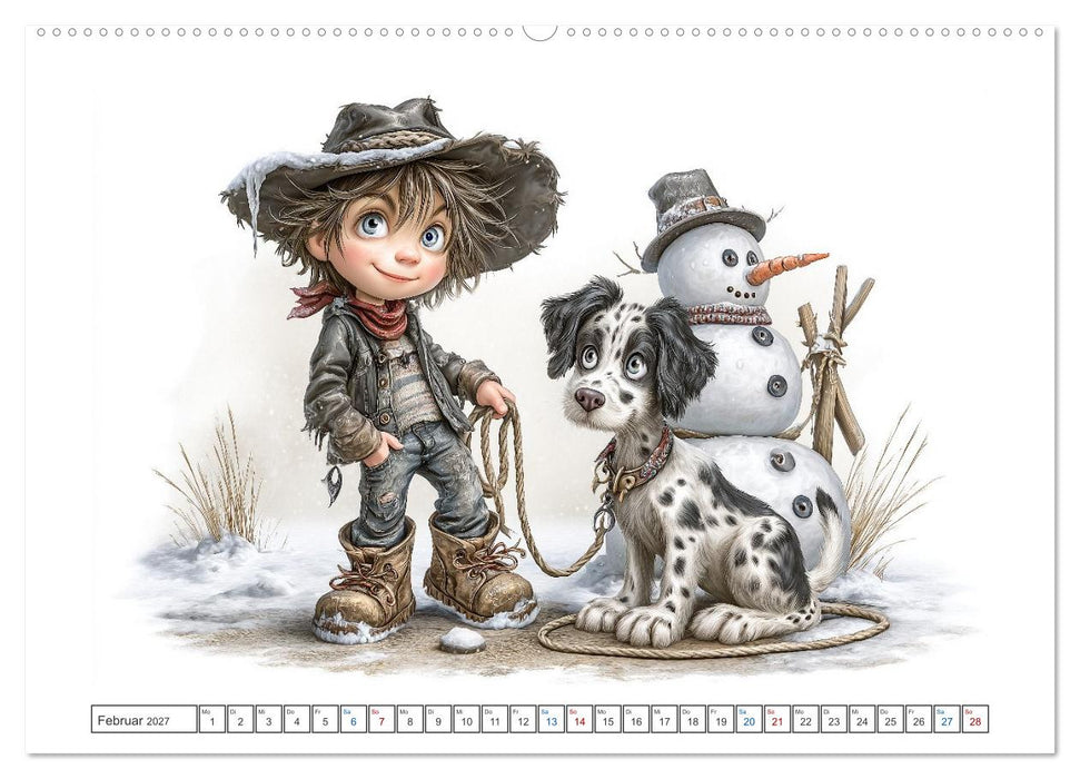 Wuff und weg! (CALVENDO Wandkalender 2027)