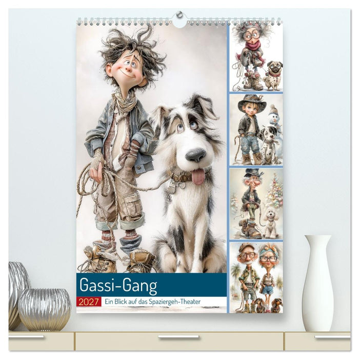 Gassi-Gang (CALVENDO Premium Wandkalender 2027)