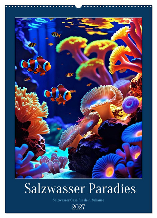 Salzwasser Paradies (CALVENDO Wandkalender 2027)