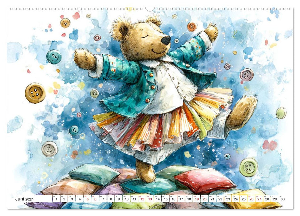 Das geheime Leben flauschiger Freunde (CALVENDO Premium Wandkalender 2027)