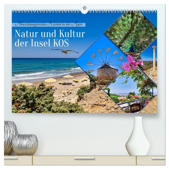 Natur und Kultur der Insel Kos (CALVENDO Premium Wandkalender 2027)