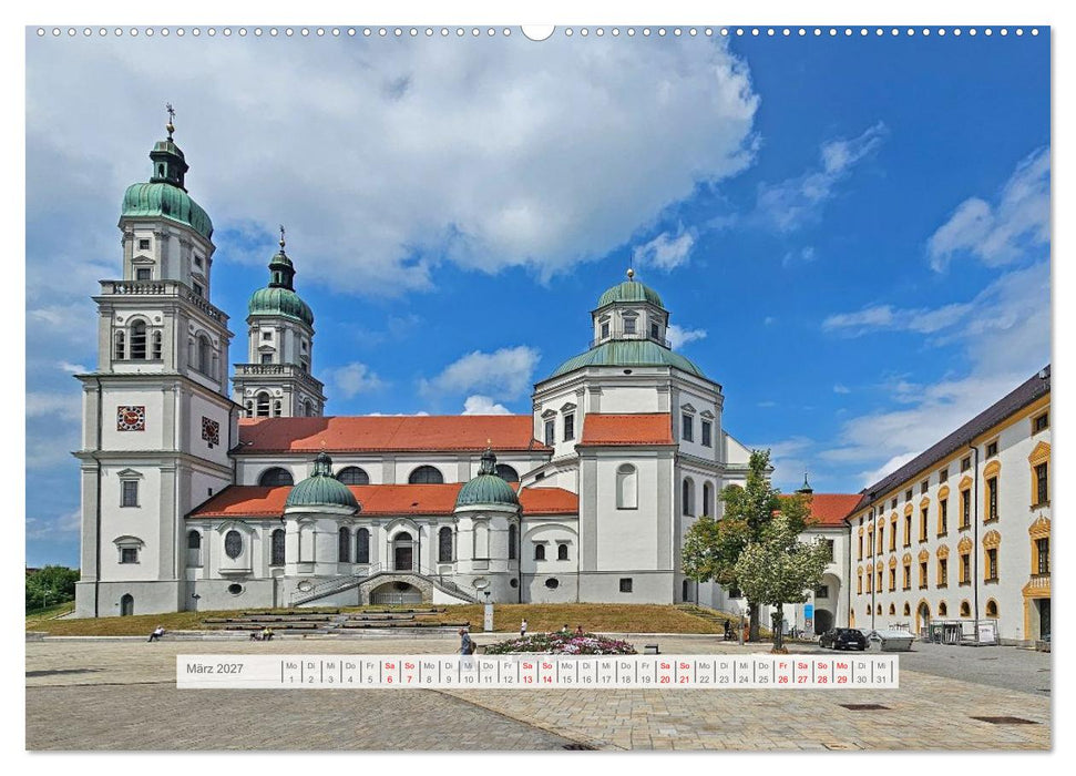 Der Illerradweg zwischen Oberstdorf und Ulm (CALVENDO Premium Wandkalender 2027)