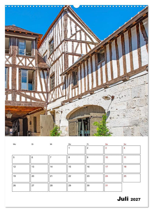 Rouen - Reiseplaner (CALVENDO Premium Wandkalender 2027)
