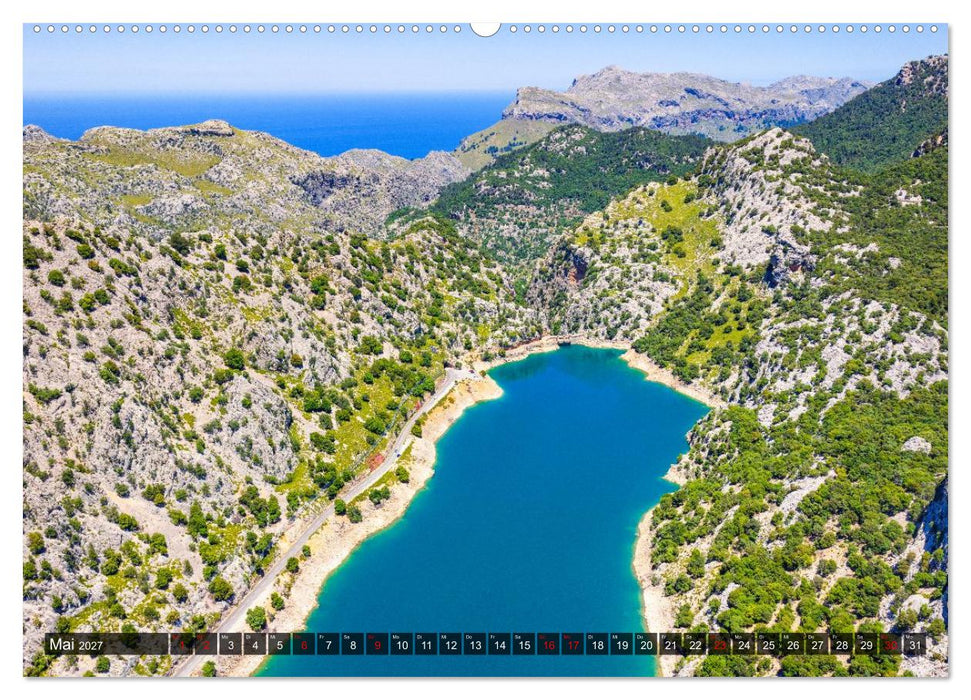 Mallorca - einzigartige Luftbildaufnahmen (CALVENDO Premium Wandkalender 2027)