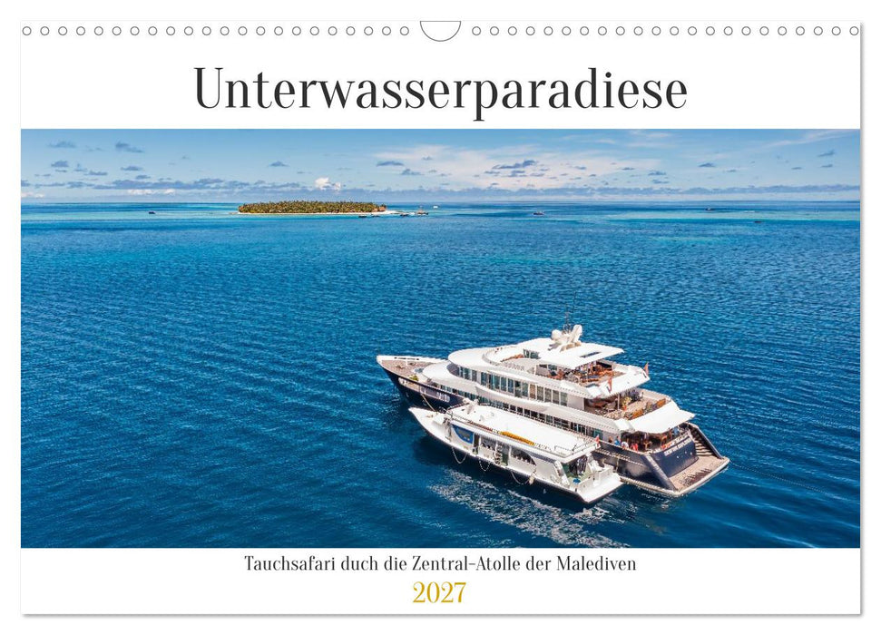 Faszinierende Meereswelt der Malediven (CALVENDO Wandkalender 2027)